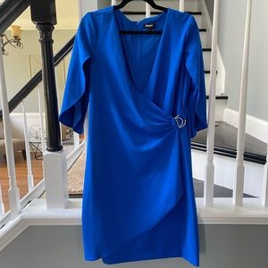 Blue cocktail dress